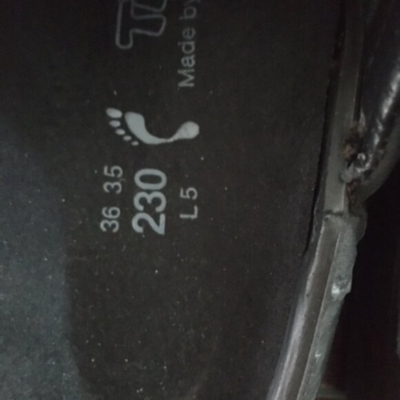 Birkenstock clogs Suede Leather Tatami Clogs  L 5 EU 35/36 - Picture 4 of 4